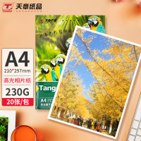 天章A4相纸230g 20张(单位:包)