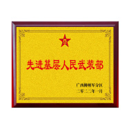 木质铂金奖牌40×60cm 单位:块