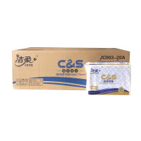 洁柔擦手抽纸 200抽 20包/箱