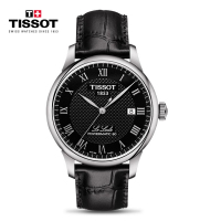 瑞士TISSOT天梭力洛克系机械男士手表皮带腕表T006.407.16.053.00