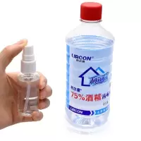利尔康(LIRCON) 75%酒精消毒液500ml