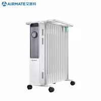 艾美特(Airmate) WU13-X3 电热油汀家用取暖器13片油酊速热加湿电暖器暖气片电油汀