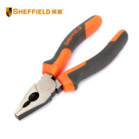 钢盾 S045003 双色柄钢丝钳8"多功能省力型钢丝钳老虎钳子断线钳(单位:把)