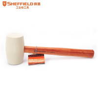 钢盾 S088816 16oz橡皮弹力锤子 瓷砖安装锤防震胶皮塑料小锤子(单位:把)