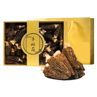 色季拉羊肚菌去柄羊肚菌 煲汤材料西藏大颗羊肚菌精选礼盒装 250g