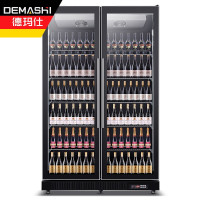 德玛仕 DEMASHI 全面屏双门展示柜 LG-1100FH-2G-PRO