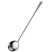 [唐时铁器]炒勺炒菜勺子长柄不锈钢炒勺厨师用家用勺子