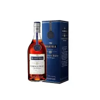 马爹利(Martell) 原装进口 法国干邑白兰地 蓝带 700ml 海外版 单瓶装