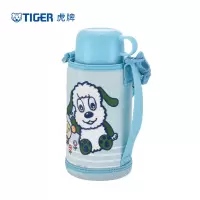虎牌(tiger)儿童真空保温杯MBJ-W60C可爱卡通不锈钢保温水杯 附便携袋 600ml