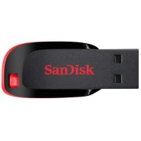 闪迪(SanDisk)酷刃(CZ50)USB2.0 64GB U盘商务加密优盘 闪迪64gu盘黑色