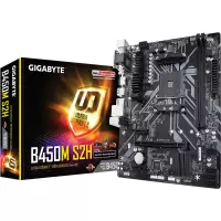 技嘉B450M S2H 游戏主板支持 CPU 3700X/3600X/3600