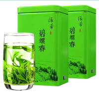 美诚礼茶叶 碧螺春绿茶 铁罐装100g