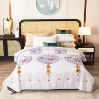 金丝莉(kintheri) JB-1210 花好月圆蚕宝被保暖双人加厚秋冬被子被芯被褥