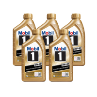 美孚(Mobil) 0W-40 SN级 1L*5 全合成机油