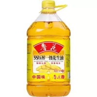 鲁花 食用油5S 压榨一级 花生油食用油5L