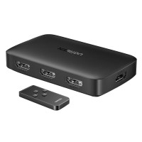 绿联 80125 HDMI切换器三进一出 3进1出 4K高清视频切屏器 笔记本电脑机顶盒接电视投影仪共享 切换器