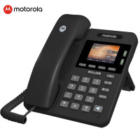 摩托罗拉 IP网络电话机双网口VOIP电话机网络电话 SIP话机 IP办公电话机 200IP-2P(彩屏 POE供电)