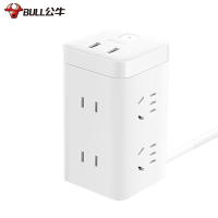 公牛(BULL) 插座/智能USB插座/插排/插线板/ GNV-UU2126 双USB大魔方全长1.8米(Z)