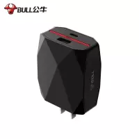 公牛(BULL)GNV-GAU1302 PD快充30W双口输出充电器/适配器/充电头 酷炫灯效(Z)