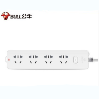 公牛(bull)单排插线板GN-410 5米