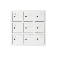 桦韶 无外门手机存放柜 铁门 9门 560*550*230