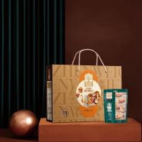 臻味进口干果礼盒坚果环球祝福1500g春节年货零食