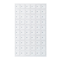 桦韶 无外门手机存放柜 铁门 60门 1805*1075*230