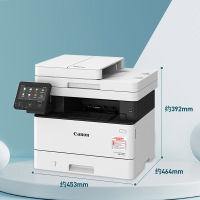 佳能(Canon)打印机MF263dn/269dw/443dw网络黑白复印激光扫描双面商用办公一体机双面打印/复印/扫描