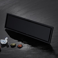 潜水艇(submarine) 长方形地漏干湿两用镀漆黑色 BTKC50-30B 真空电镀