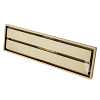 潜水艇(submarine) 铜防臭长地漏拉丝面 JLTKC50-30A 铜镀镍拉丝面