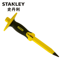 史丹利STANLEY 胶柄水泥尖凿4mm 扁凿 尖凿手工水泥凿刀凿子钢冲扁头錾子 16-329-23