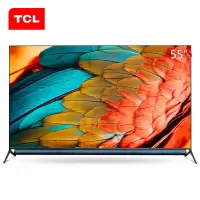 TCL 55Q10 55英寸 QLED原色量子点 超薄液晶电视 全面屏AI声控 平板电视机