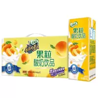 伊利优酸乳黄桃味酸奶饮品245g*12盒