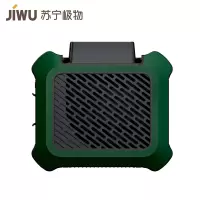 苏宁极物挂腰式小风扇便携式可充电降温神器三档调节耐摔抗震多功能贴身电风扇懒人usb随身迷你空调