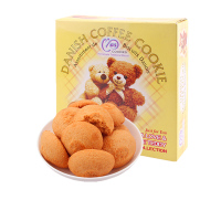 (拍3发4)麦阿思咖啡味小熊松脆曲奇饼干系列110g 苏宁自营零食充饥夹心饼干网红休闲马来西亚进口零食小吃办公室下午茶