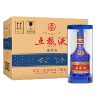 五粮液 虎符令 52度浓香型白酒 500ml*6瓶 整箱装