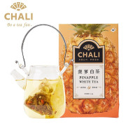 茶里(ChaLi) 菠萝白茶菠萝片苹果菊花水果花茶10包/盒