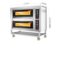 乐创二层四盘商用烤箱双层 大容量大型电烤箱/台(BY)