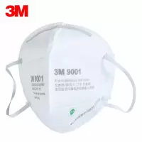 3M 9001 防尘口罩防尘防颗粒物防护口罩 (50/袋)