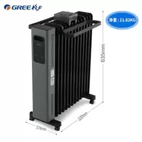 格力 家用智能WiFi控制电油汀取暖器 NDY22-X6022B