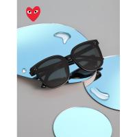 川久保玲2022新款眼镜太阳镜防紫外线墨镜时尚潮流方形大框型3950