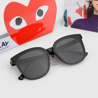 川久保玲韩版gm墨镜女偏光2021新款眼镜男士太阳镜大脸显瘦潮3921