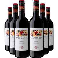 卡拉曼达 美乐干红葡萄酒750ML(六瓶装)