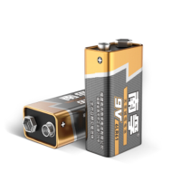 南孚9V碱性电池1粒装 适用于遥控玩具/烟雾报警器/无线麦克风/万用表/话筒/遥控器等