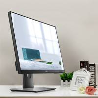 戴尔(DELL) P2419H 23.8英寸显示器(IPS屏 微边框 旋转升降 滤蓝光 黑色 3年质保)-