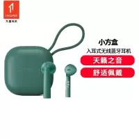 1MORE/万魔 小方盒真无线蓝牙耳机 入耳式TWS耳机运动跑步 黑色耳机
