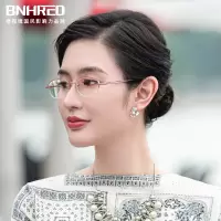 百年红老花镜女时尚超轻高清防蓝光妈妈老华老光远视眼睛眼镜B2