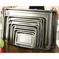 不锈钢长方形托盘
