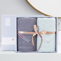 金号毛巾礼盒套装纯棉洗脸商务福利公司伴手礼生日礼品赠品面巾2条装可团购可批发