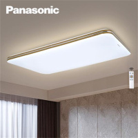 松下(Panasonic)吸顶灯套餐客厅灯现代简约遥控调光调色led长方形灯具
